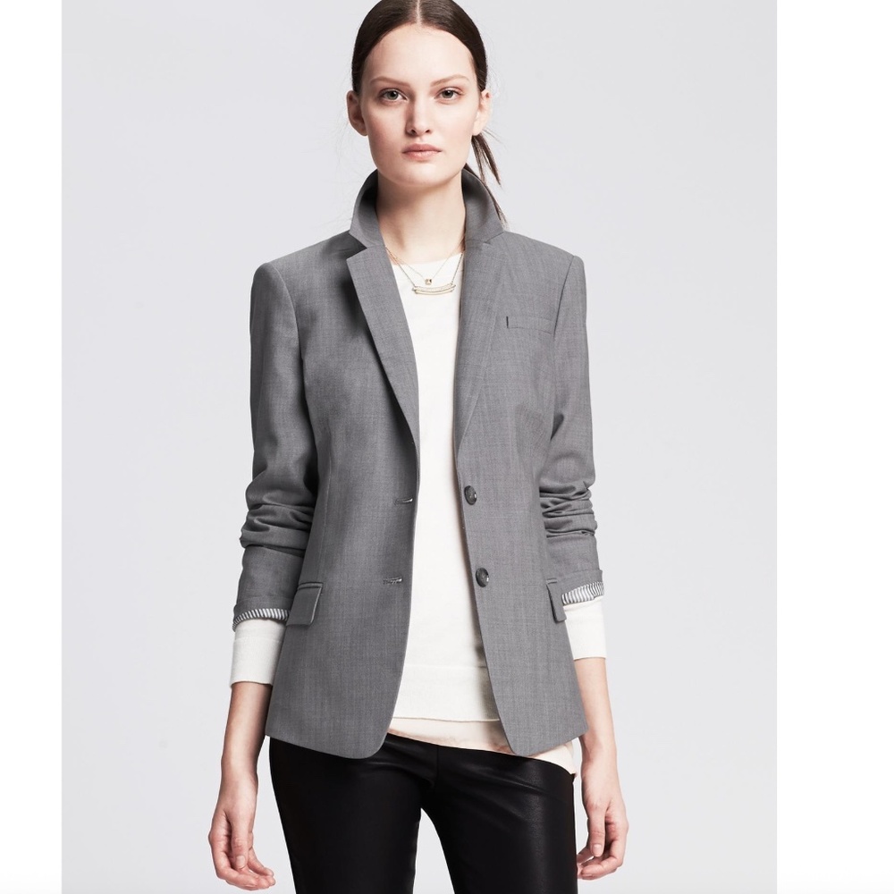 Banana Republic Women's Wool Blazer - 12